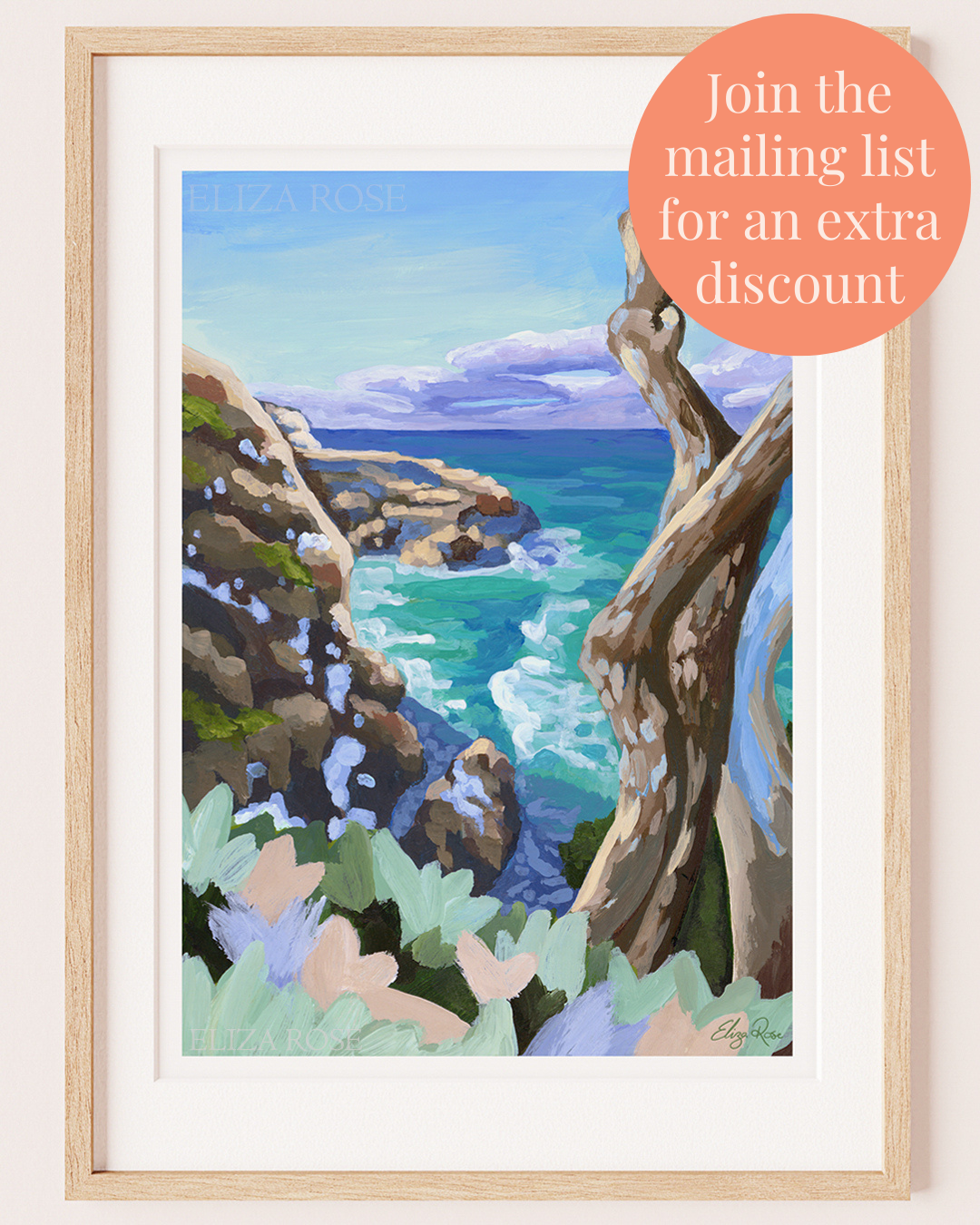Seconds || Stradbroke Cliffs || Fine Art Print
