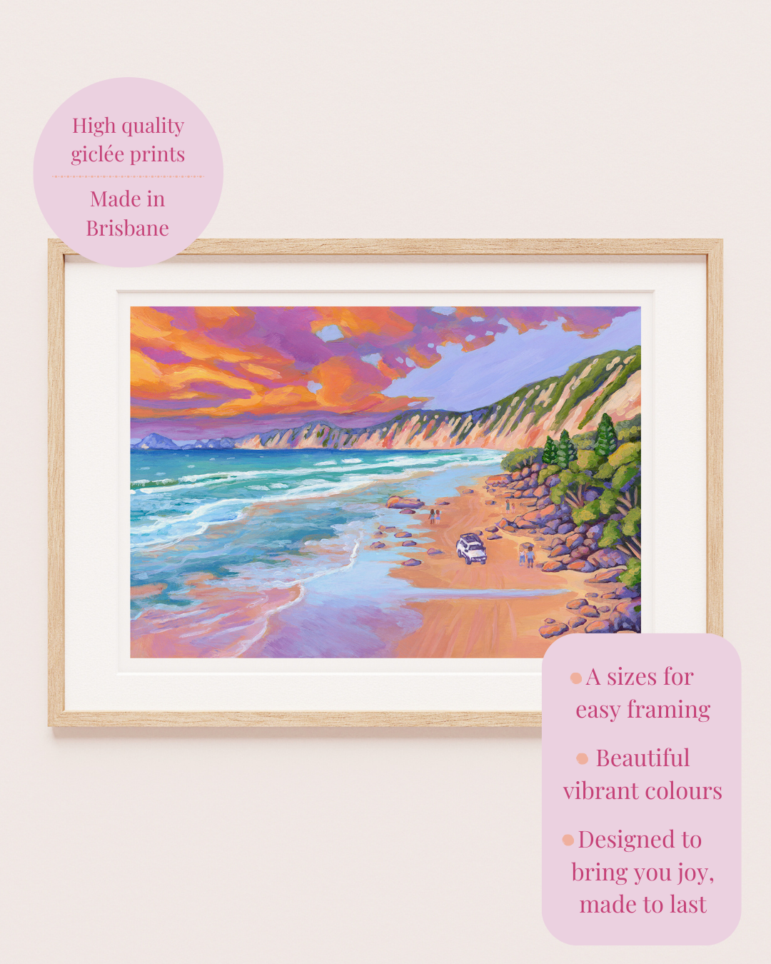 Rainbow Beach || Fine Art Print