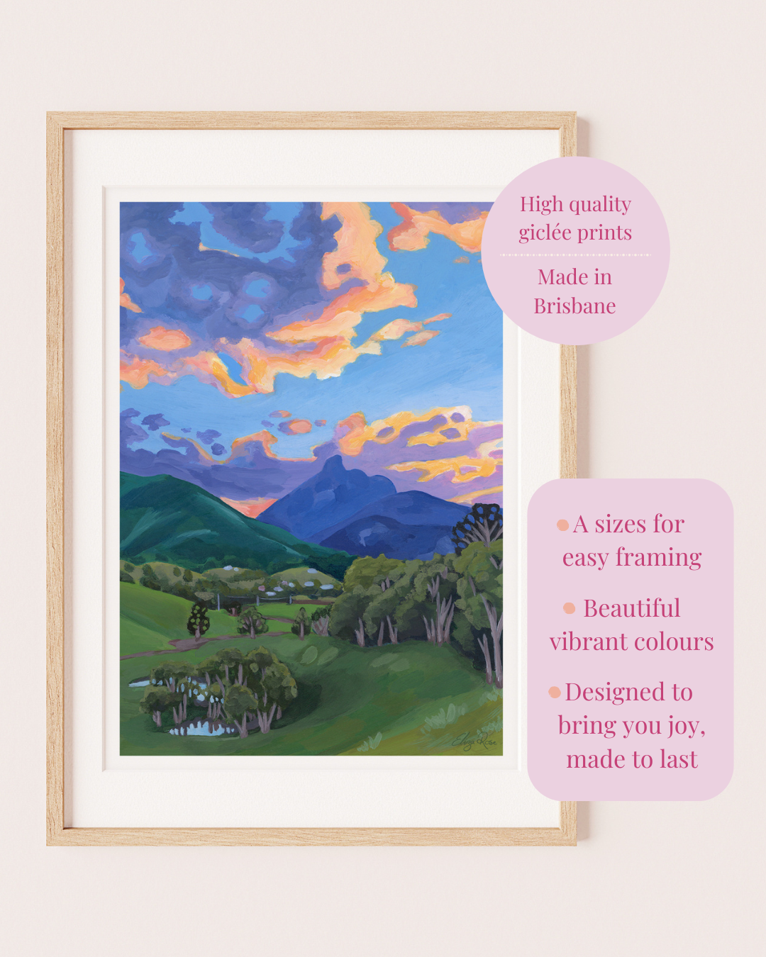 Seconds || Wollumbin Sunset || Fine Art Print