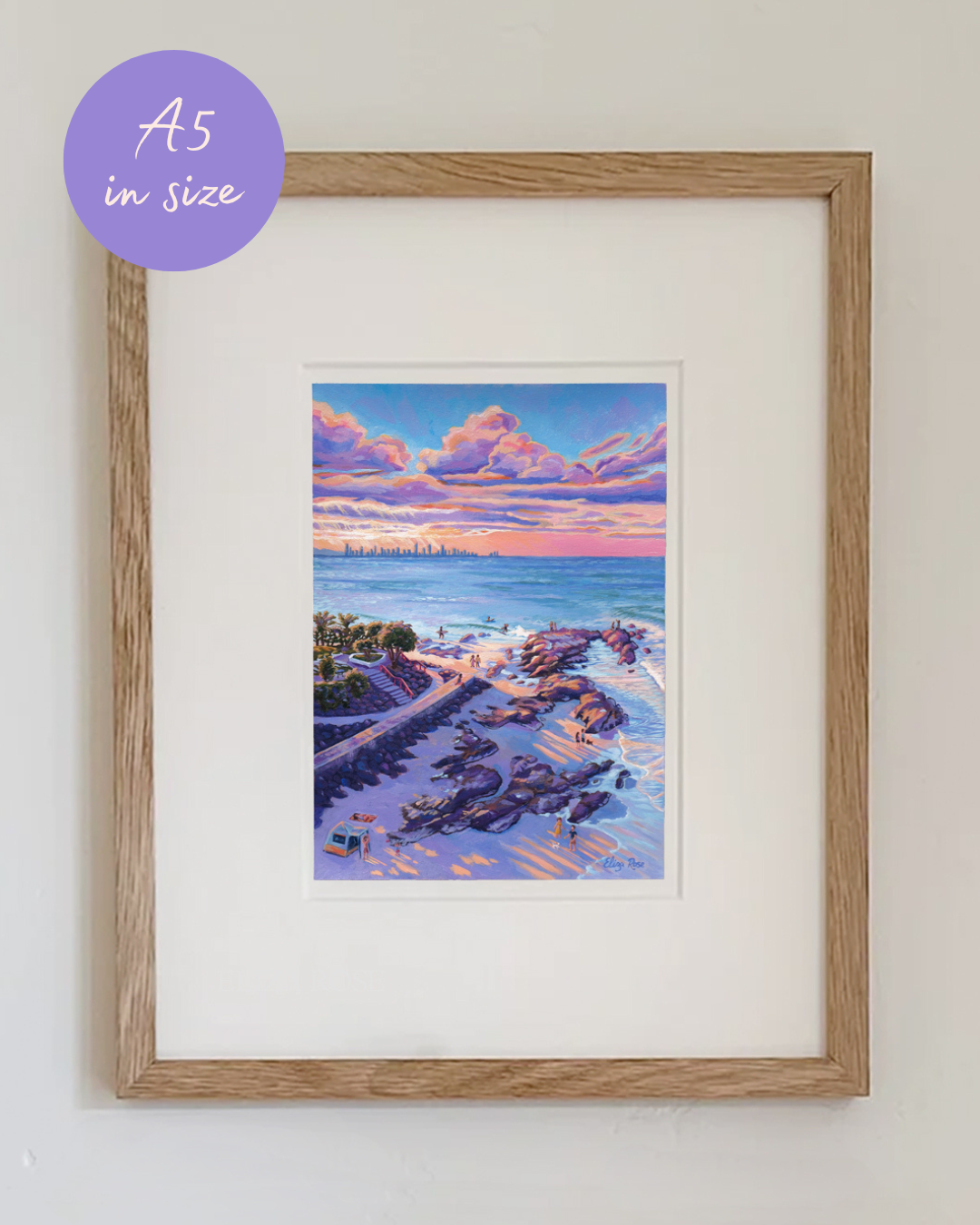 Coolangatta Dreaming || Original Acrylic Painting (A5)