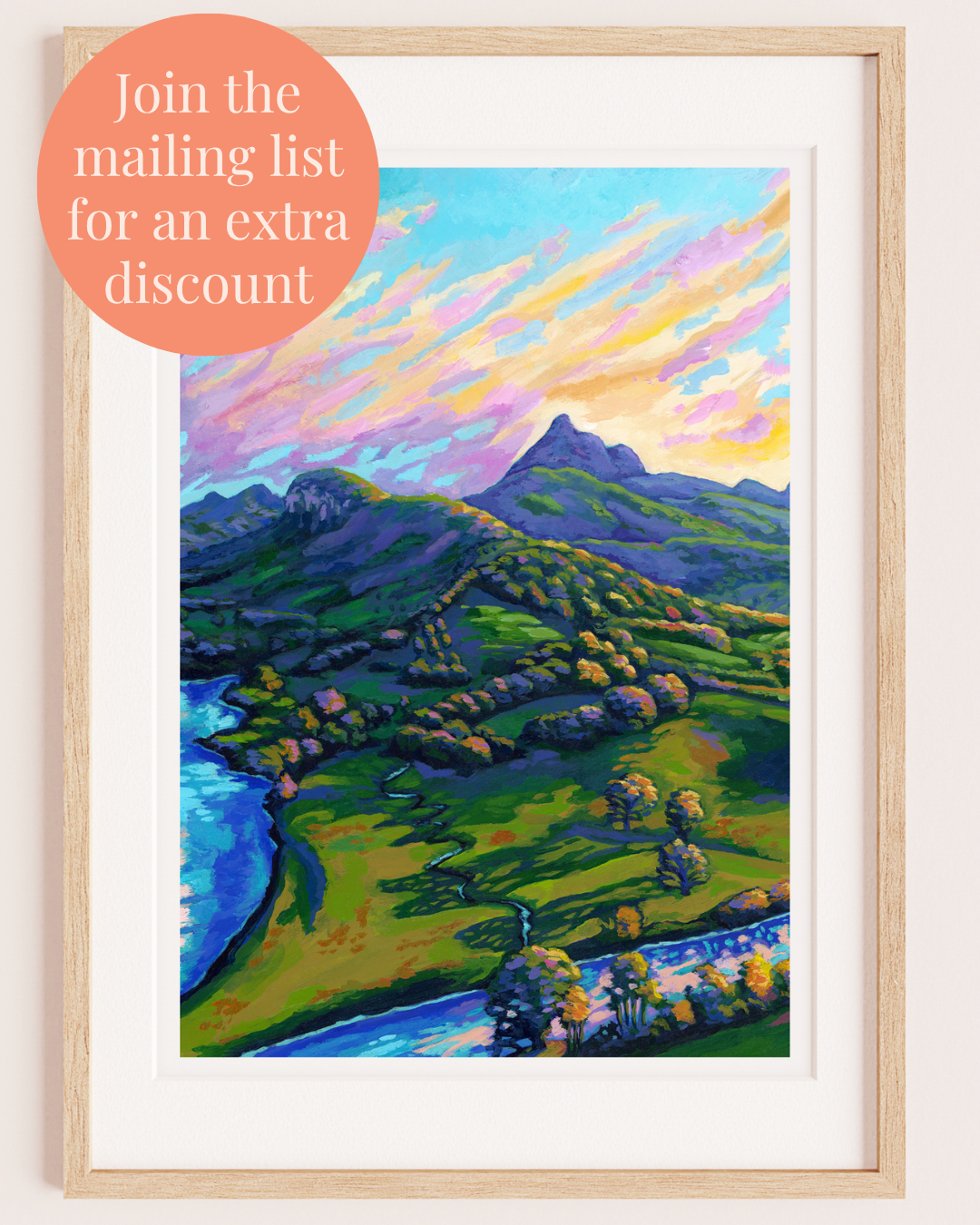 Seconds || Tweed Valley || Fine Art Print