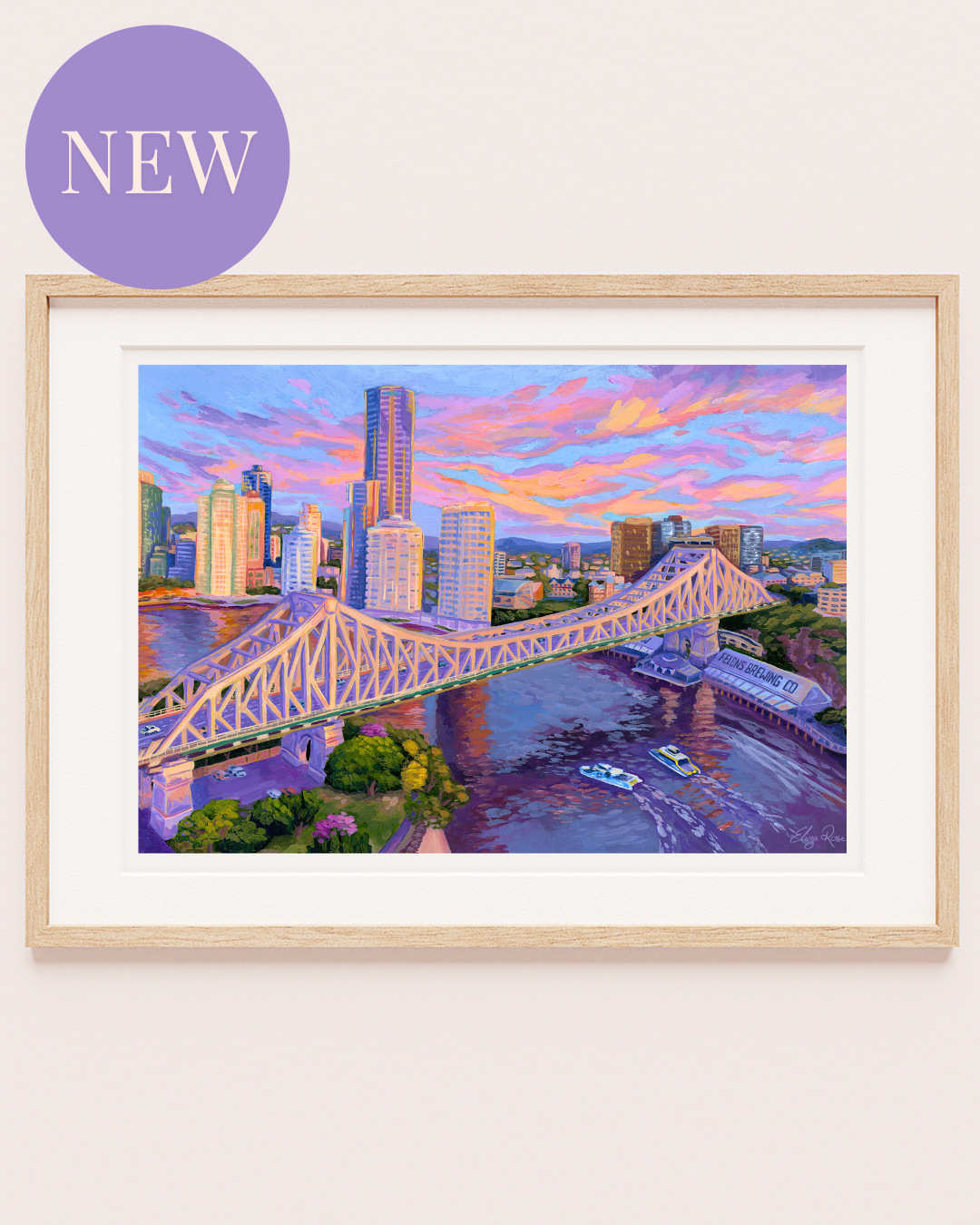 Peaceful Morning on the Story Bridge || Fine Art Print