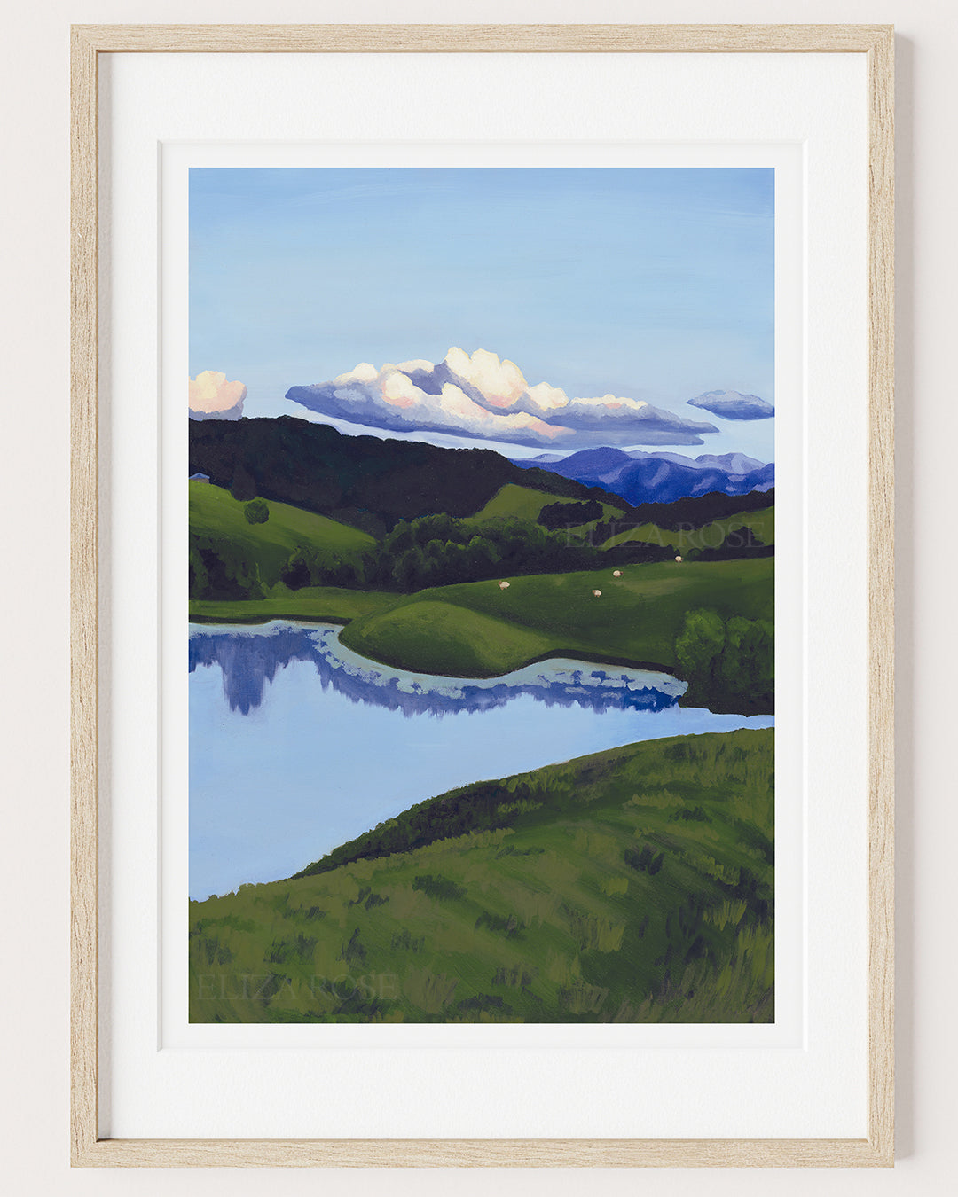 In The Stillness, We Find Peace || Limited Edition Giclee Print