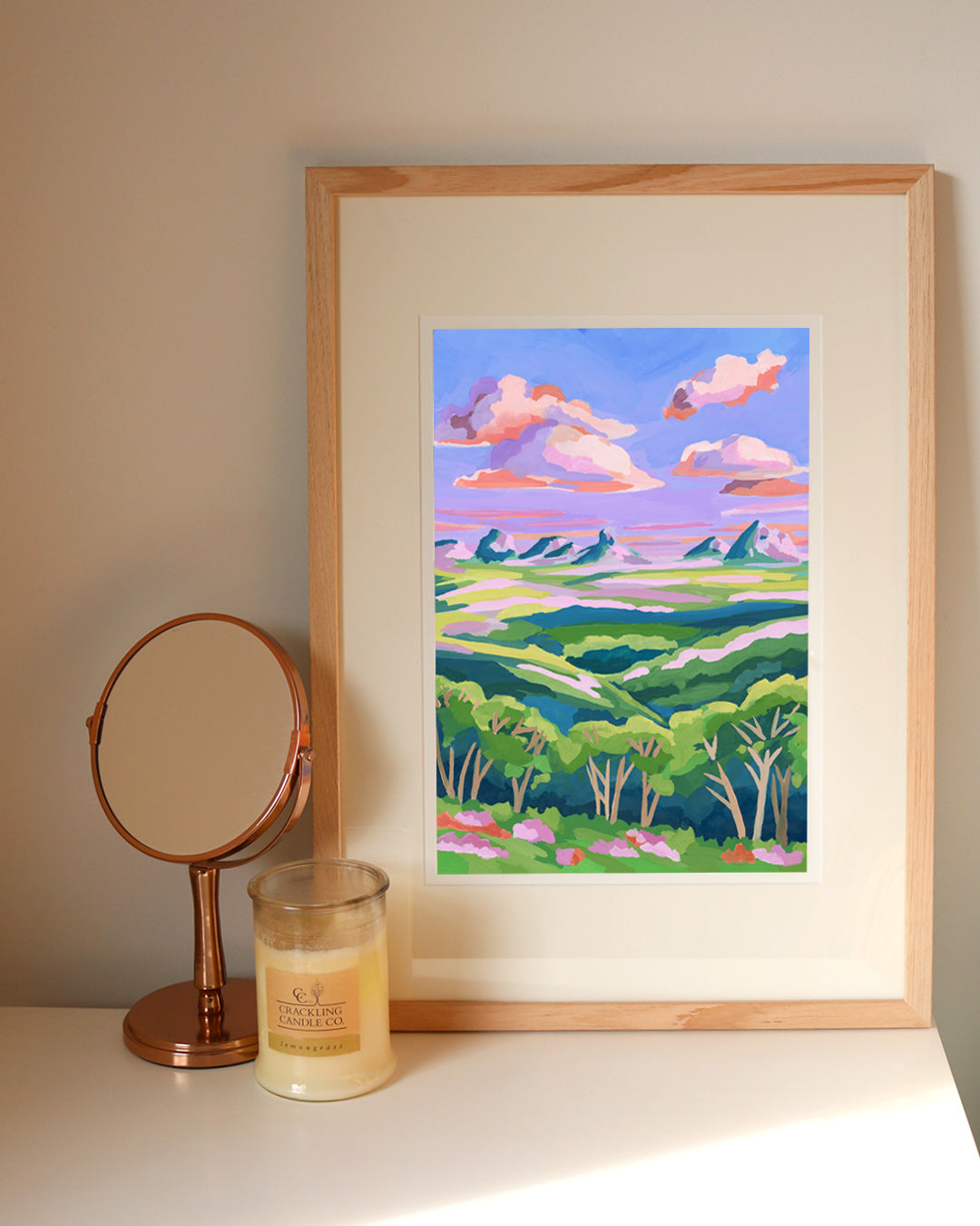 Glass House Mountains || Fine Art Print