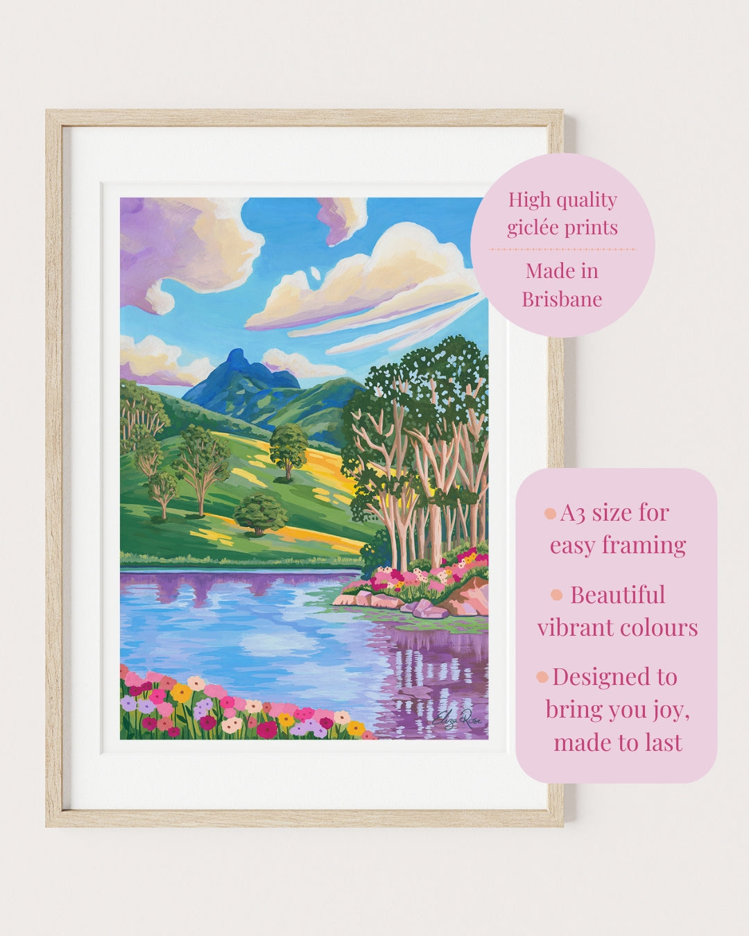 Seconds || Mount Warning || Fine Art Print