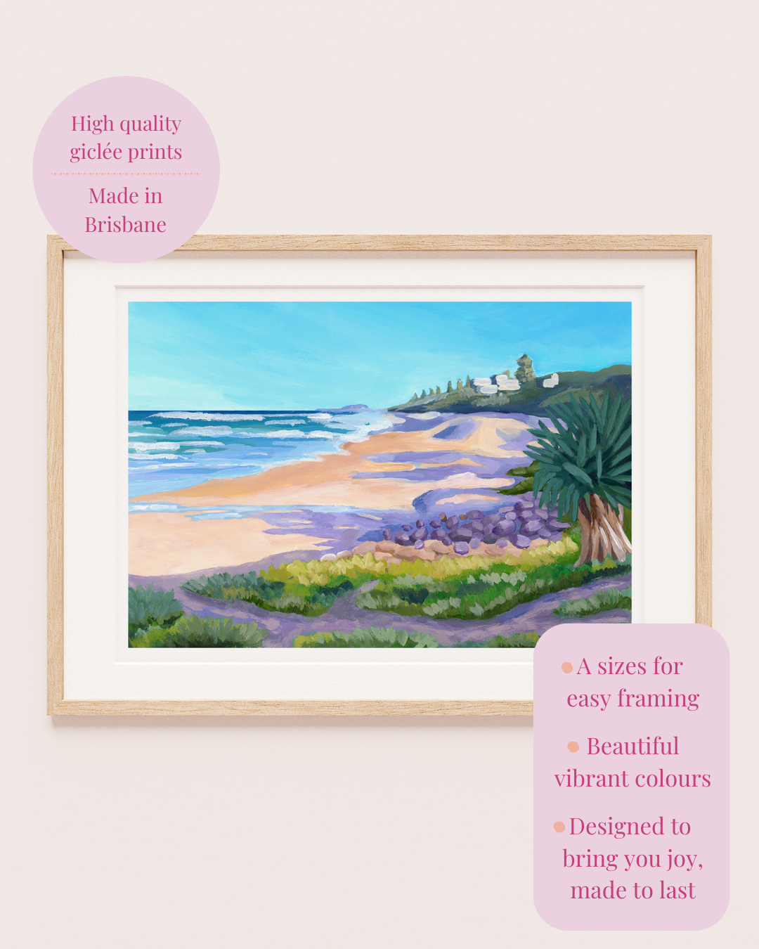 Noosa Beach || Fine Art Print