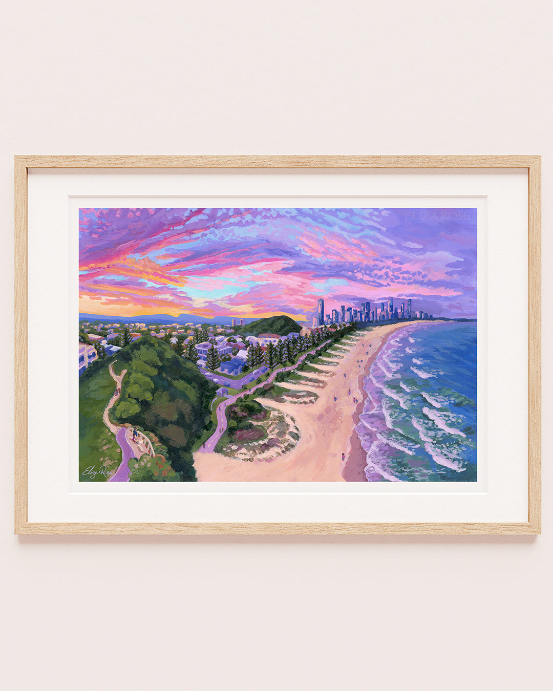 Burleigh Heads to Surfers Paradise || Fine Art Print