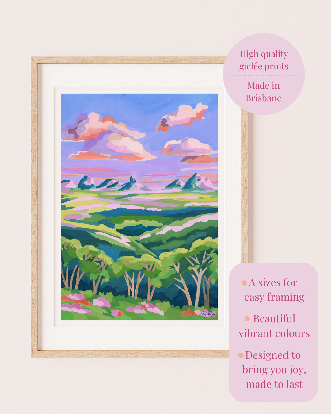 Seconds || Glass House Mountains || Fine Art Print