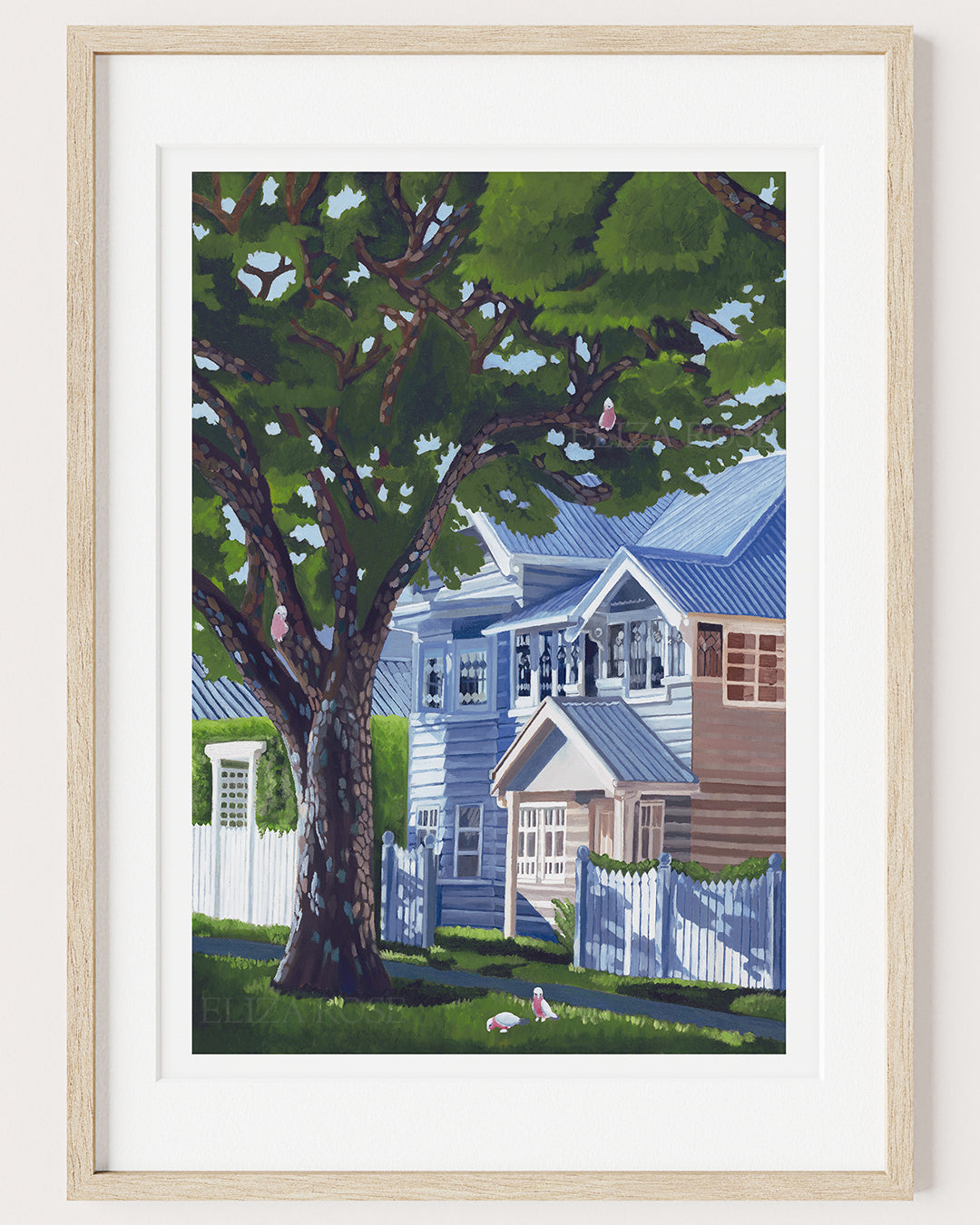 Wooloowin Weatherboard || Limited Edition Giclee Print