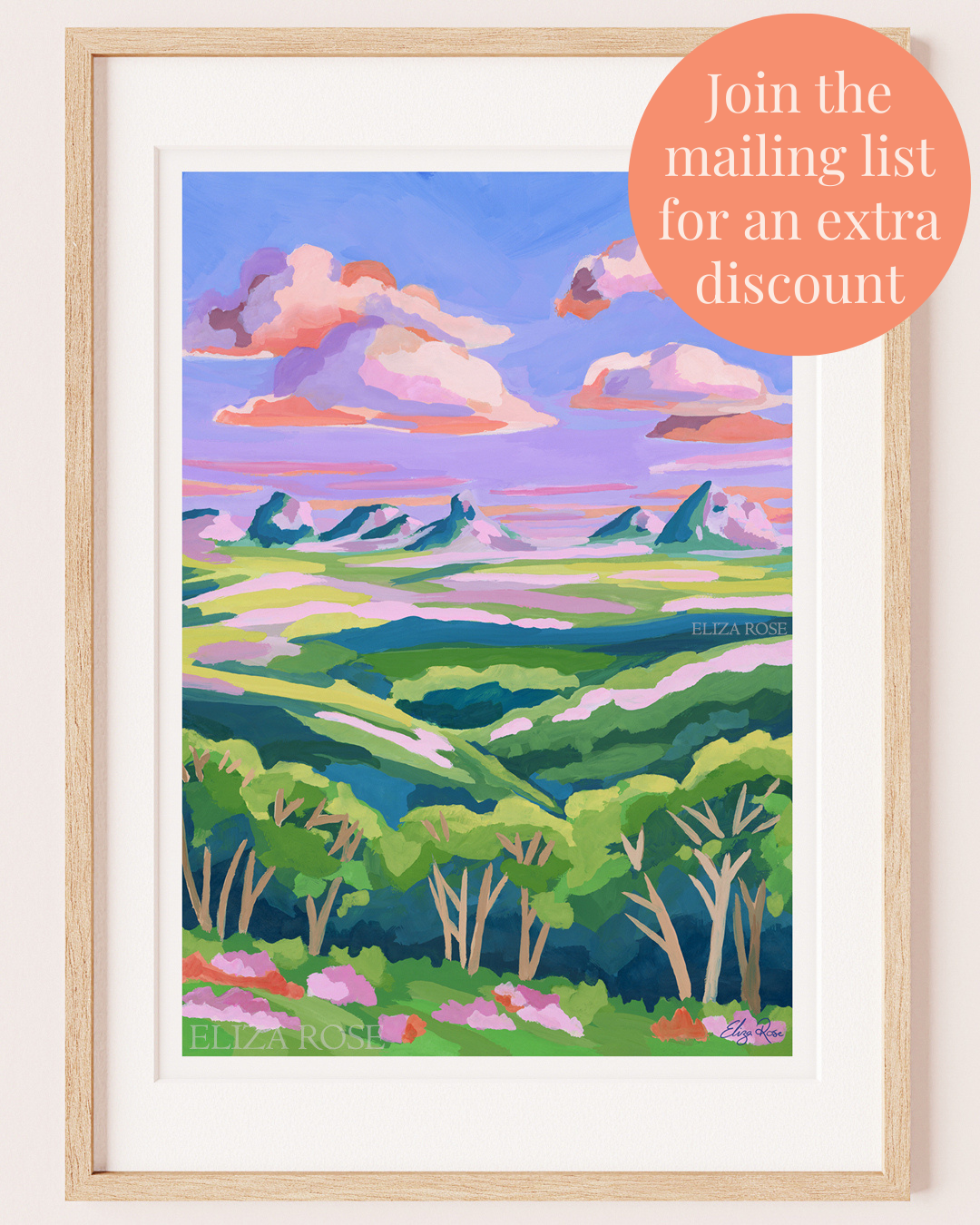 Seconds || Glass House Mountains || Fine Art Print