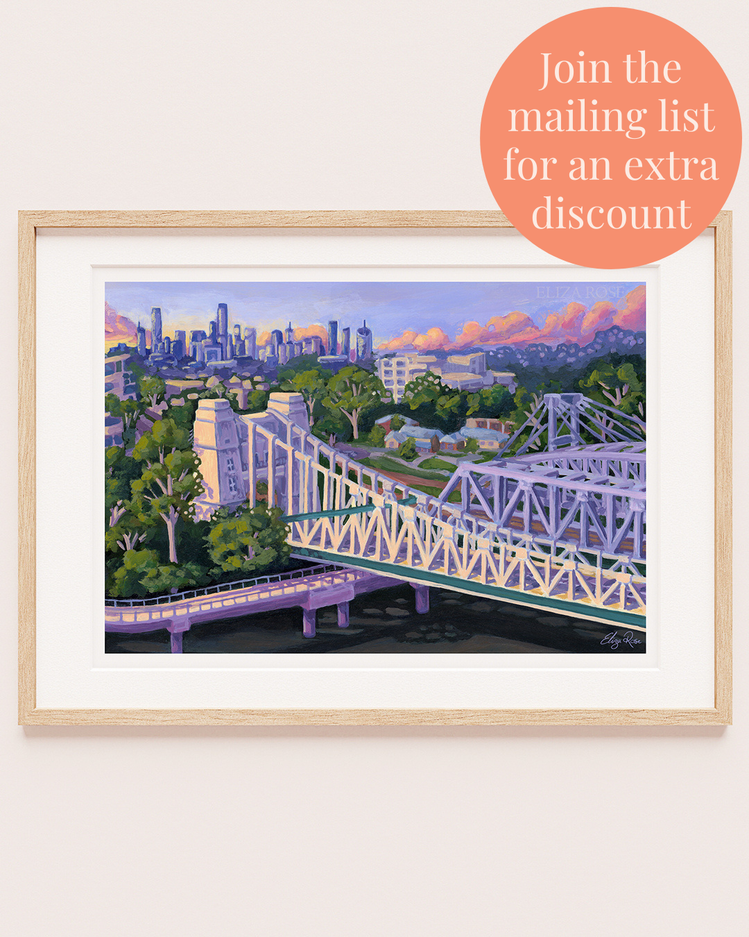 Seconds || Indooroopilly Bridge (Walter Taylor Bridge) || Fine Art Print