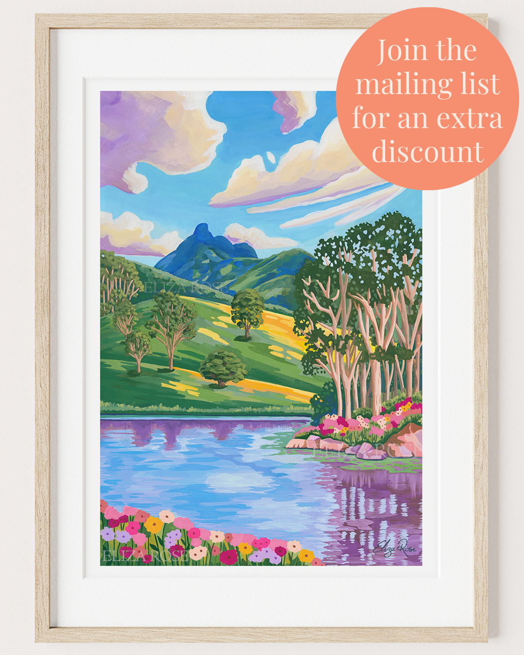 Seconds || Mount Warning || Fine Art Print