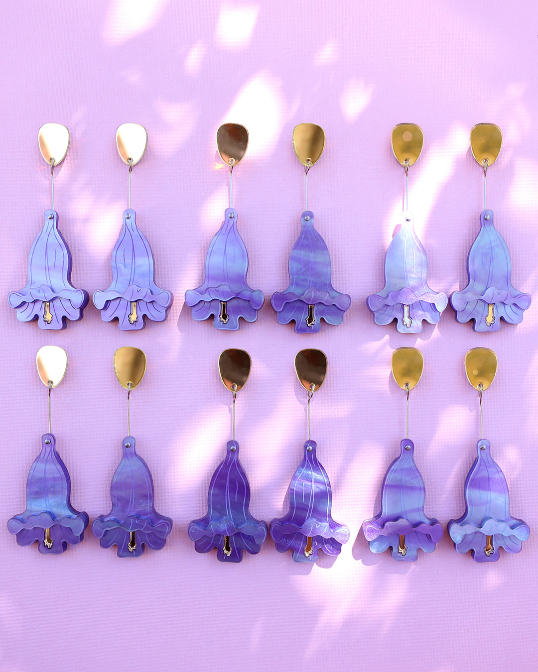 Jacaranda Drop Earrings