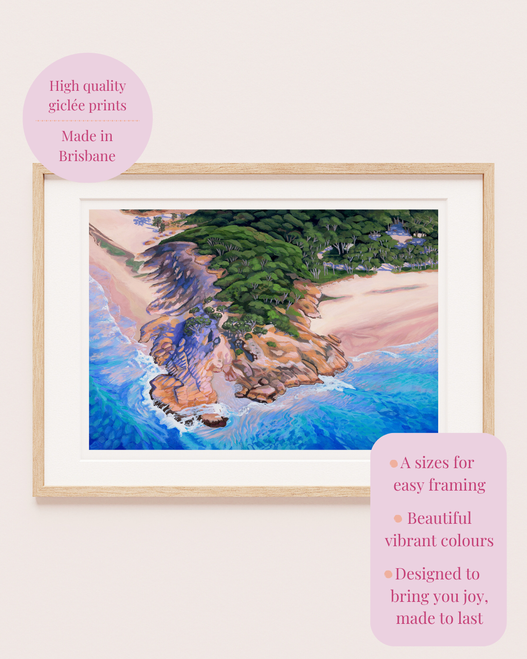 Adder Rock at Stradbroke Island || Fine Art Print