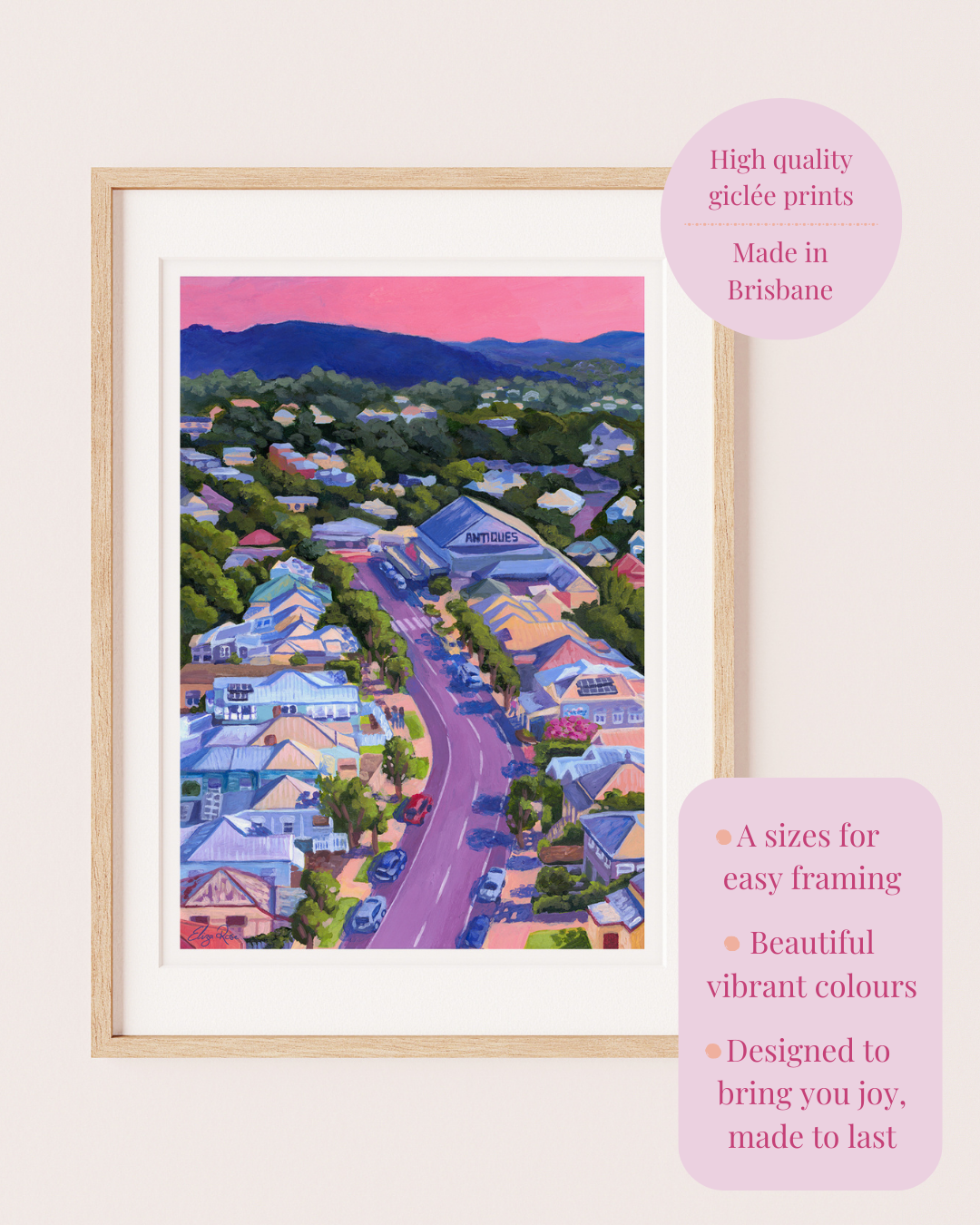 Seconds || LaTrobe Terrace, Paddington || Fine Art Print