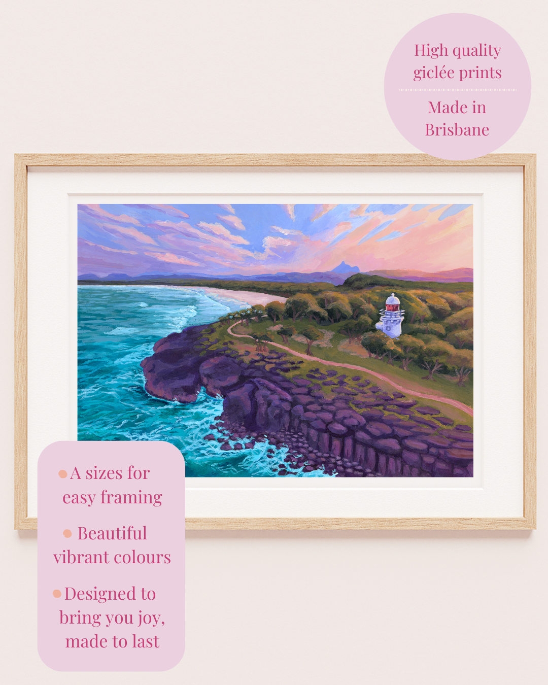 The Lighthouse of Fingal Head || Fine Art Print