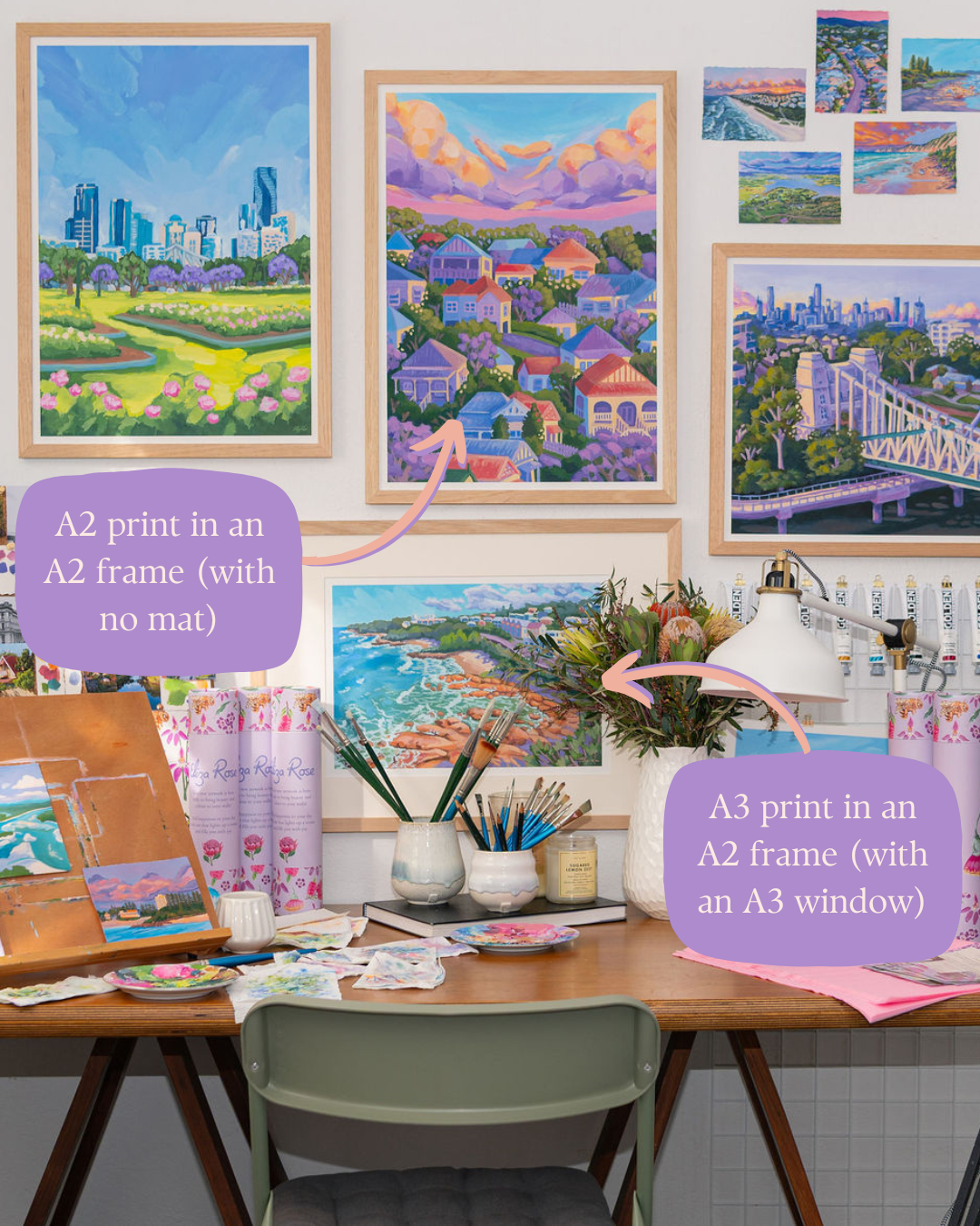 Glass House Mountains || Fine Art Print