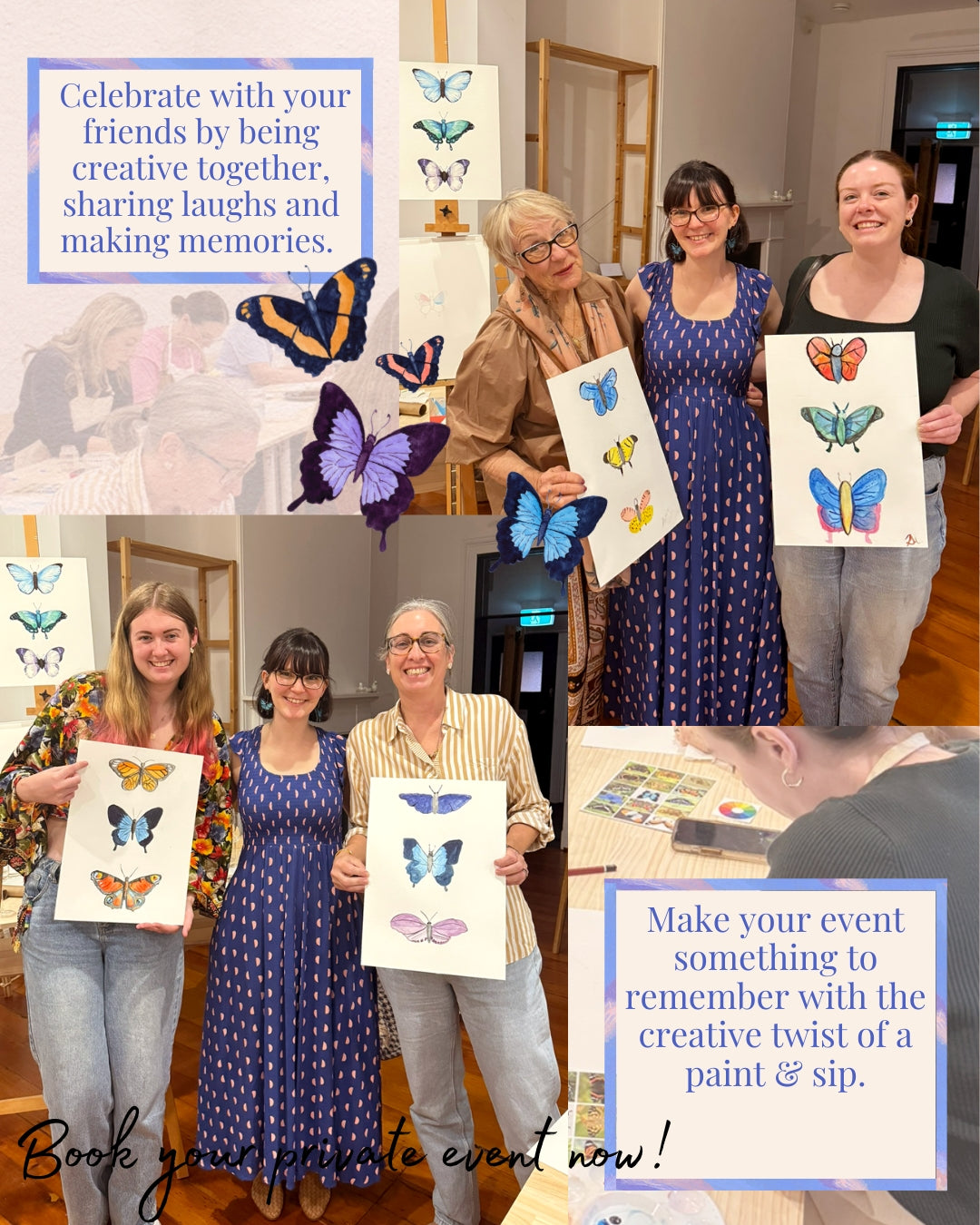Private Group Event Paint & Sip