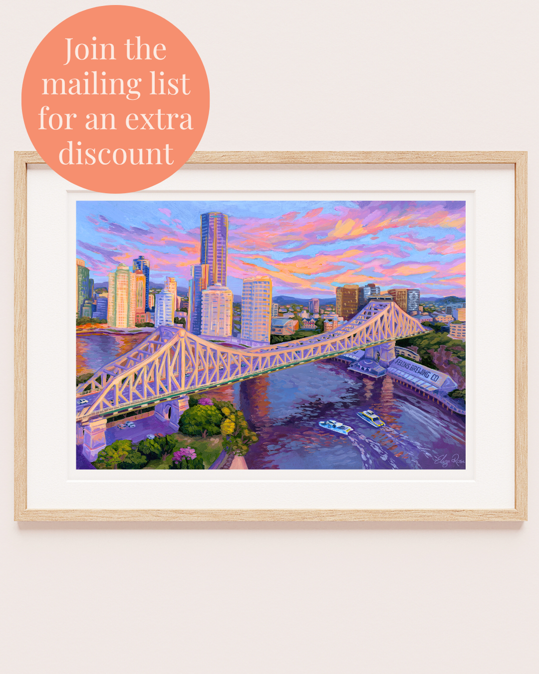 Seconds || Peaceful Morning on the Story Bridge|| Fine Art Print