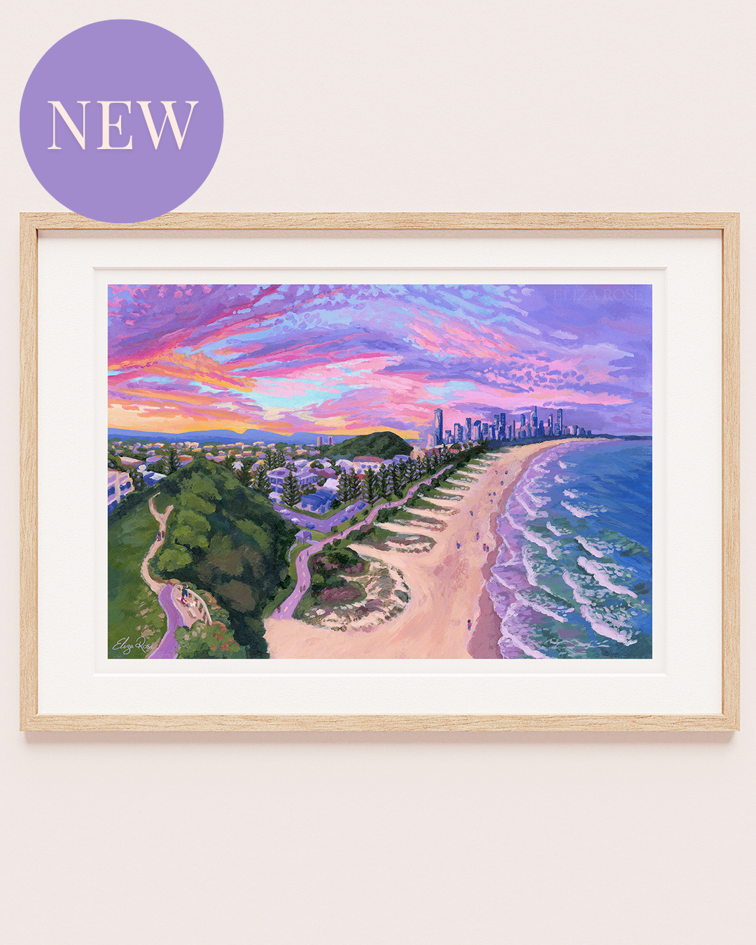 Burleigh Heads to Surfers Paradise || Fine Art Print