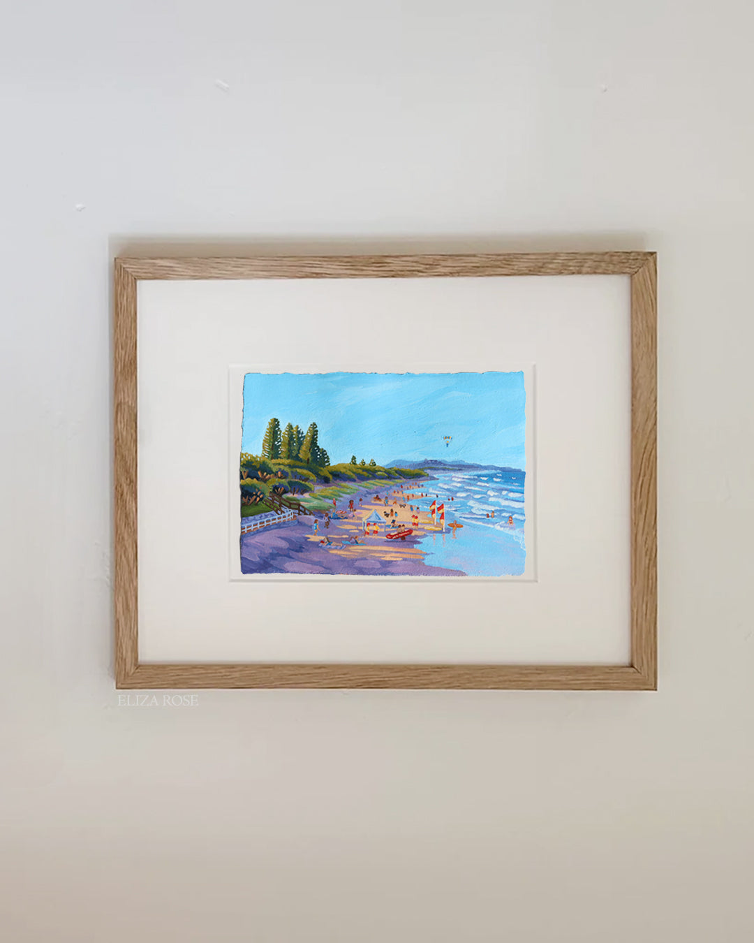 Afternoon at Coolum Beach || Original Acrylic Painting