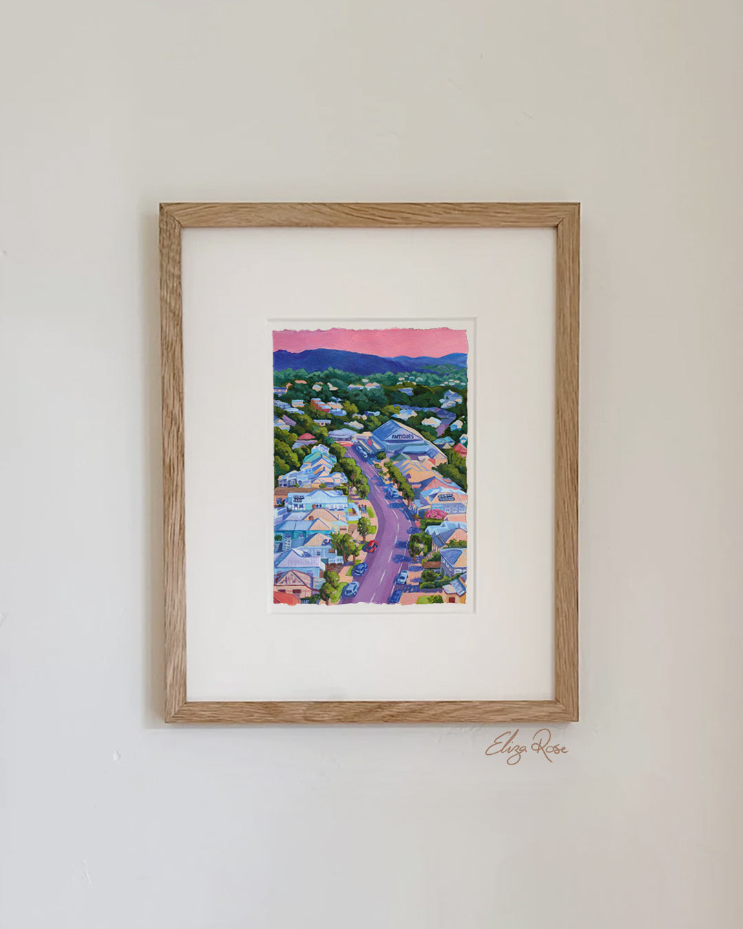 Latrobe Terrace, Paddington || Original Acrylic Painting