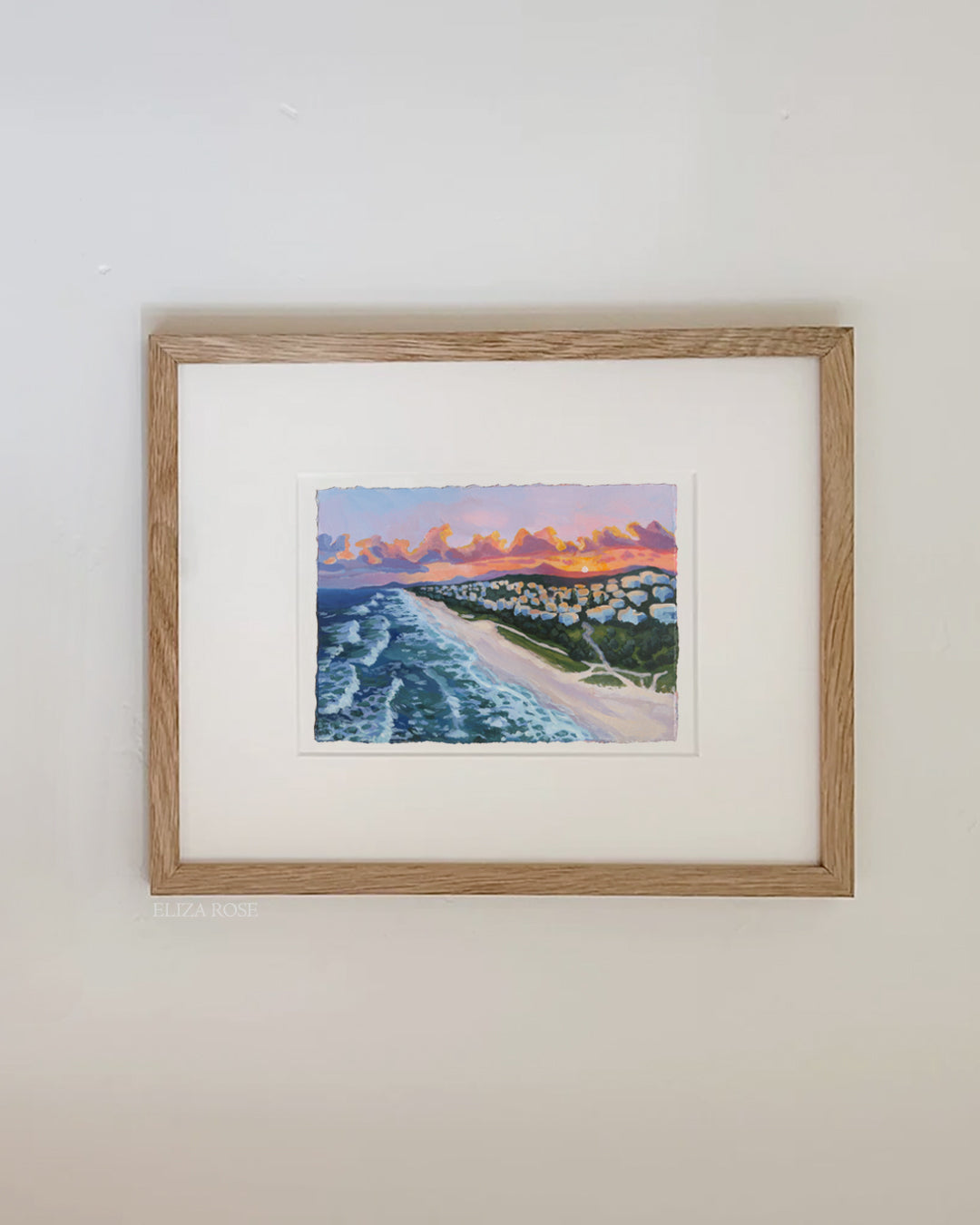 Sunshine Beach at Noosa || Original Acrylic Painting