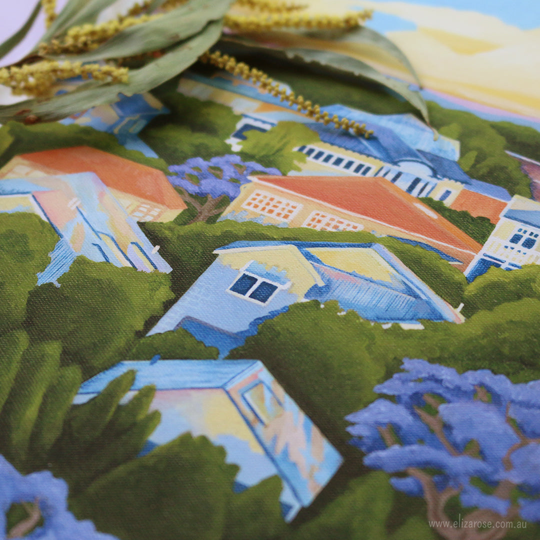 Home Sweet Home || Original Oil Painting